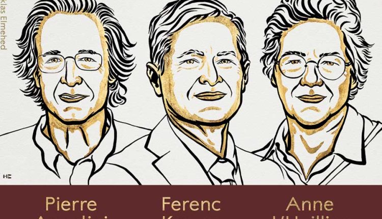 ثلاثة علماء يفوزون بجائزة نوبل للفيزياء