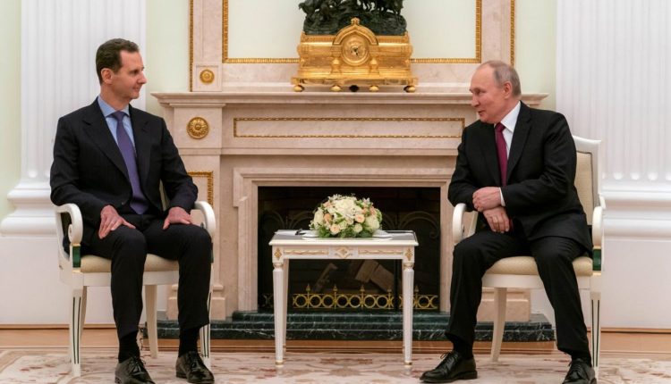 بوتين والأسد يناقشان الأزمة في قطاع غزة