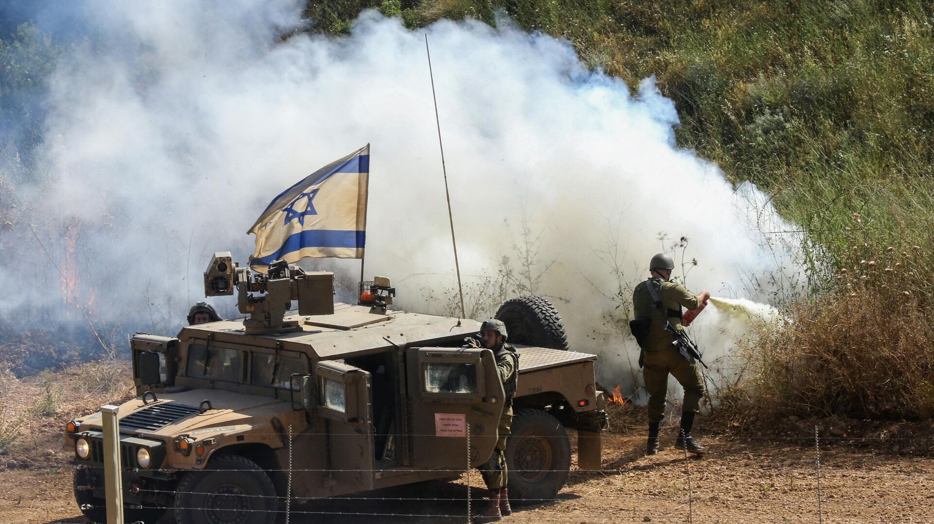 "الحرائق الودية" تؤثر سلباً على القوات الإسرائيلية