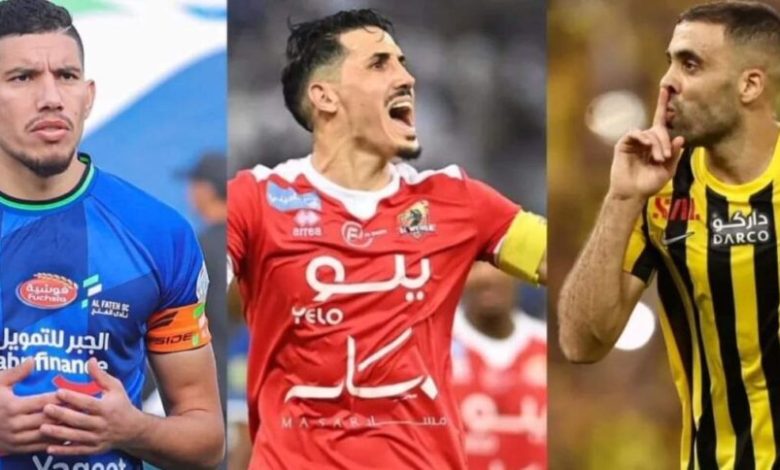 تألق ثلاثة لاعبين مغاربة في التشكيلة المثالية للدوري السعودي