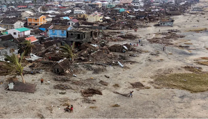 مصرع 11 شخصا جراء إعصار "جاماني" في مدغشقر