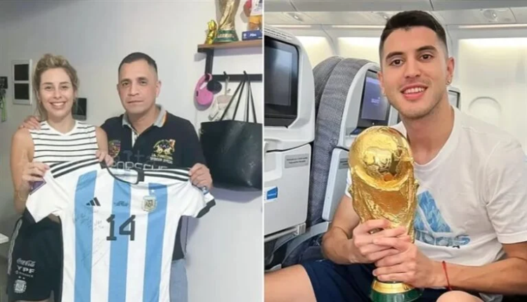 زوجة بطل المونديال تسرق قميصه وتبيع ميداليته