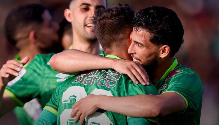 الرجاء الرياضي يفوز على فريق نهضة بركان بثلاثية نظيفة