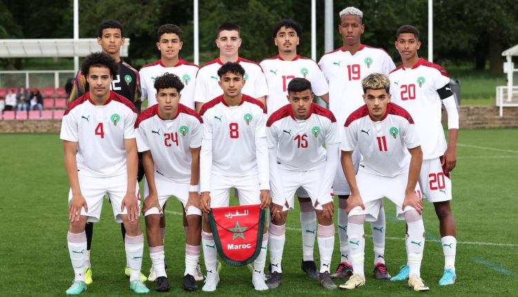 المنتخب المغربي لأقل من 18 سنة يفوز على نظيره لإيرلندا الشمالية (2-1)