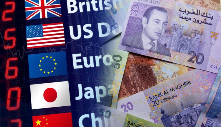 أهم أسعار صرف العملات الأجنبية مقابل الدرهم