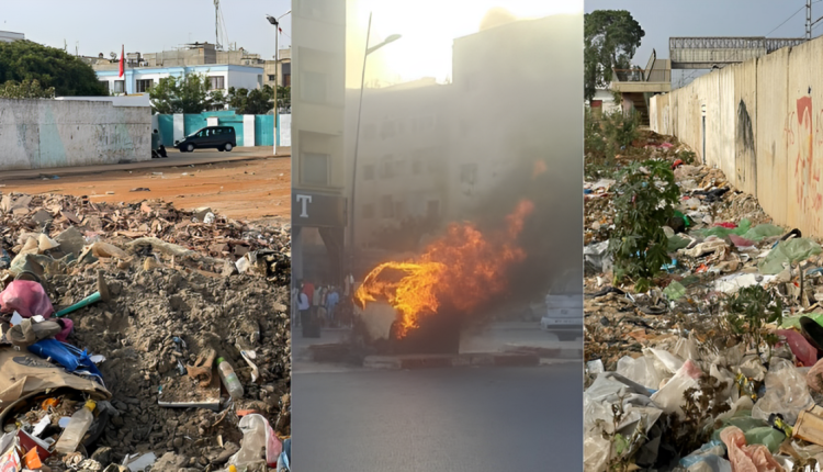 مظاهر التلوث في مدينة سلا