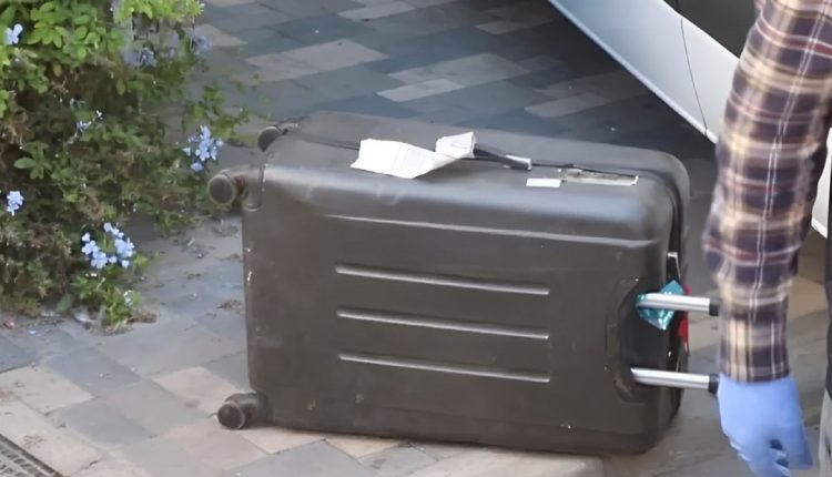 الحقيبة التي أثارت إستنفار أمني أمام محكمة الإستئناف بالبيضاء