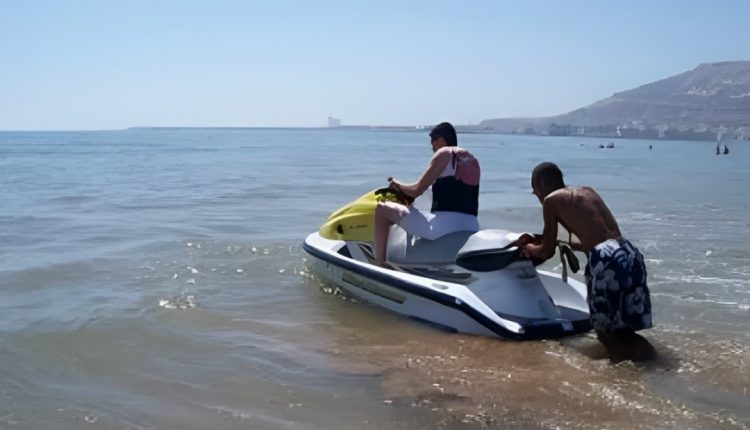 احباط محاولة هجرة سرية بواسطة دراجة مائية