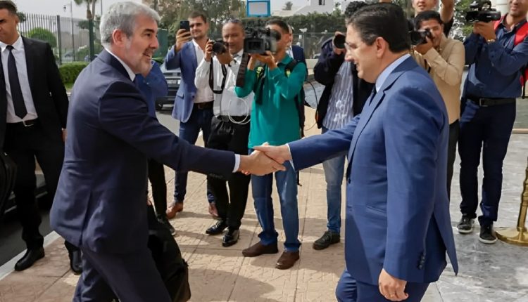 ناصر بوريطة رفقة رئيس حكومة جزر الكناري