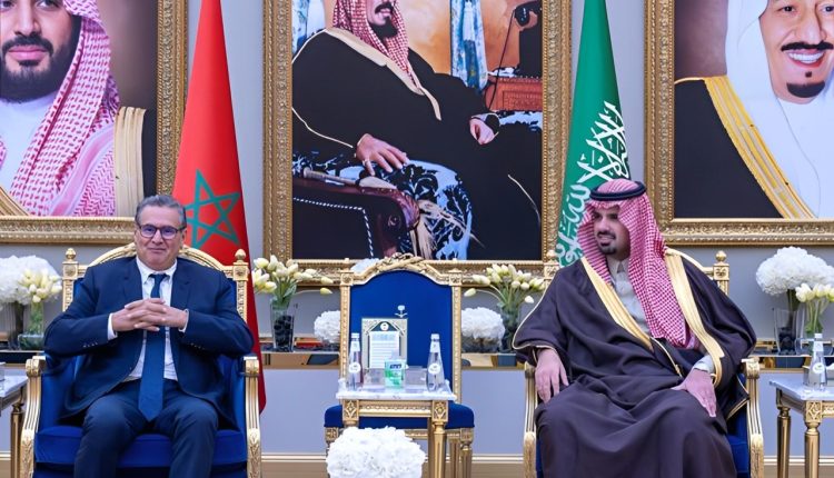 عزيز أخنوش في قمة "المياه الواحدة" في الرياض