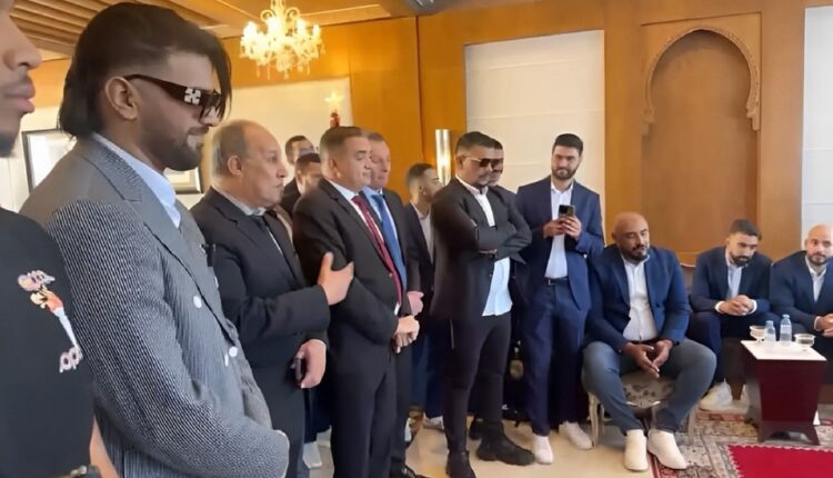 إستقبال المنتخب الوطني