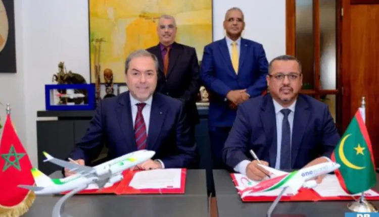 الخطوط الملكية المغربية والموريتانية للطيران
