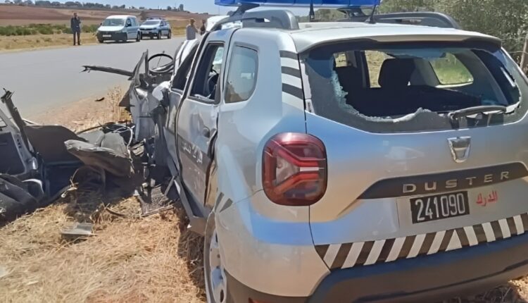 حادثة سير بأولاد عياد: إصابة دركي واعتقال سائقي سيارات مخمورين