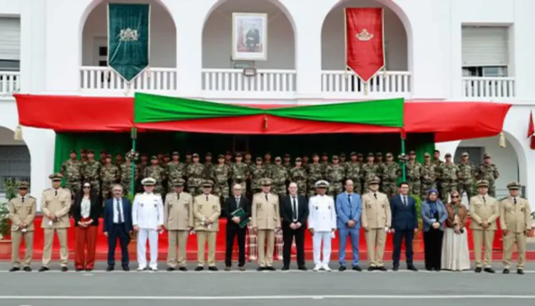 إنتهاء فترة الخدمة العسكرية في القاعدة الأولى للبحرية الملكية بالدار البيضاء