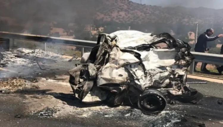 حادث سير مميت بطريق الرابطة بين أكادير و أمسكرود