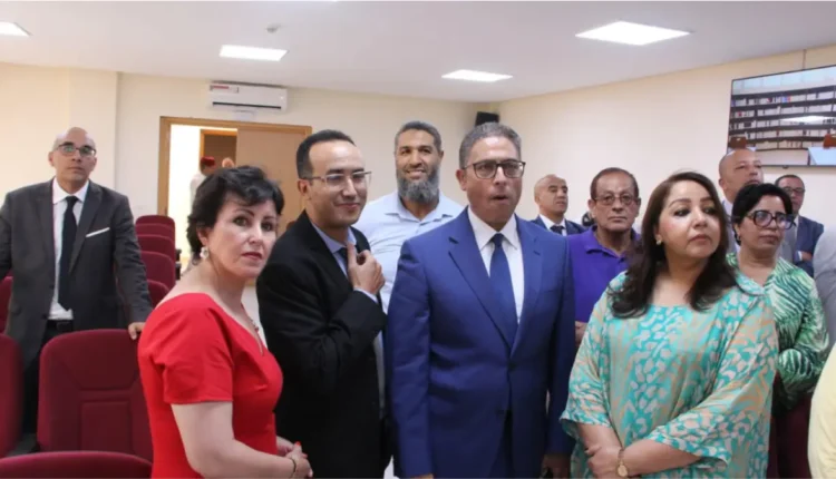 افتتاح مكتبة وسائطية عصرية بدوار الكدية مقاطعة جليز بمراكش