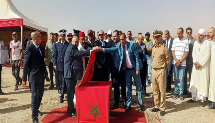 إقليم قلعة السراغنة يشهد انطلاقة مشاريع تنموية كبرى بمناسبة عيد العرش المجيد