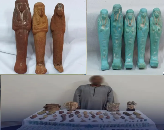 تهريب آثار المنيا