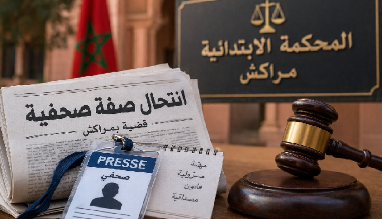 مؤسسة أصوات تستأنف حكم انتحال صفة صحفية بمراكش