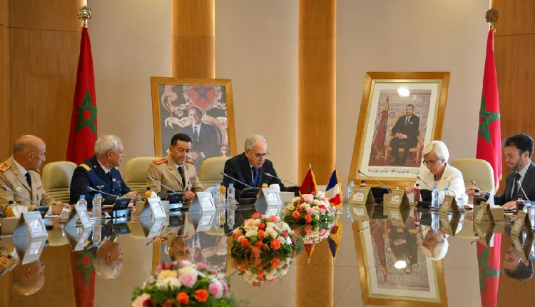 عبد اللطيف لوديي يستقبل وزيرة الجيوش وقدماء المحاربين الفرنسية