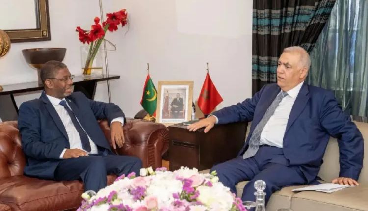 السيد عبد الوافي لفتيت يجري مباحثات بالرباط مع نظيره الموريتاني